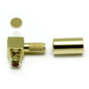 MMCX Right Angle Solder / Crimp Plug