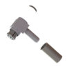 SMP Non Magnetic Right Angle Solder / Crimp Plug