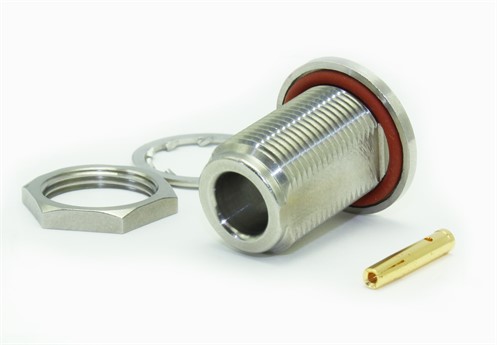 The Body Of This N Type Jack Is Made Of Stainless Steel For A More Robust Corrosion Resistant Finish