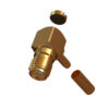SMA Right Angle Solder / Crimp Jack